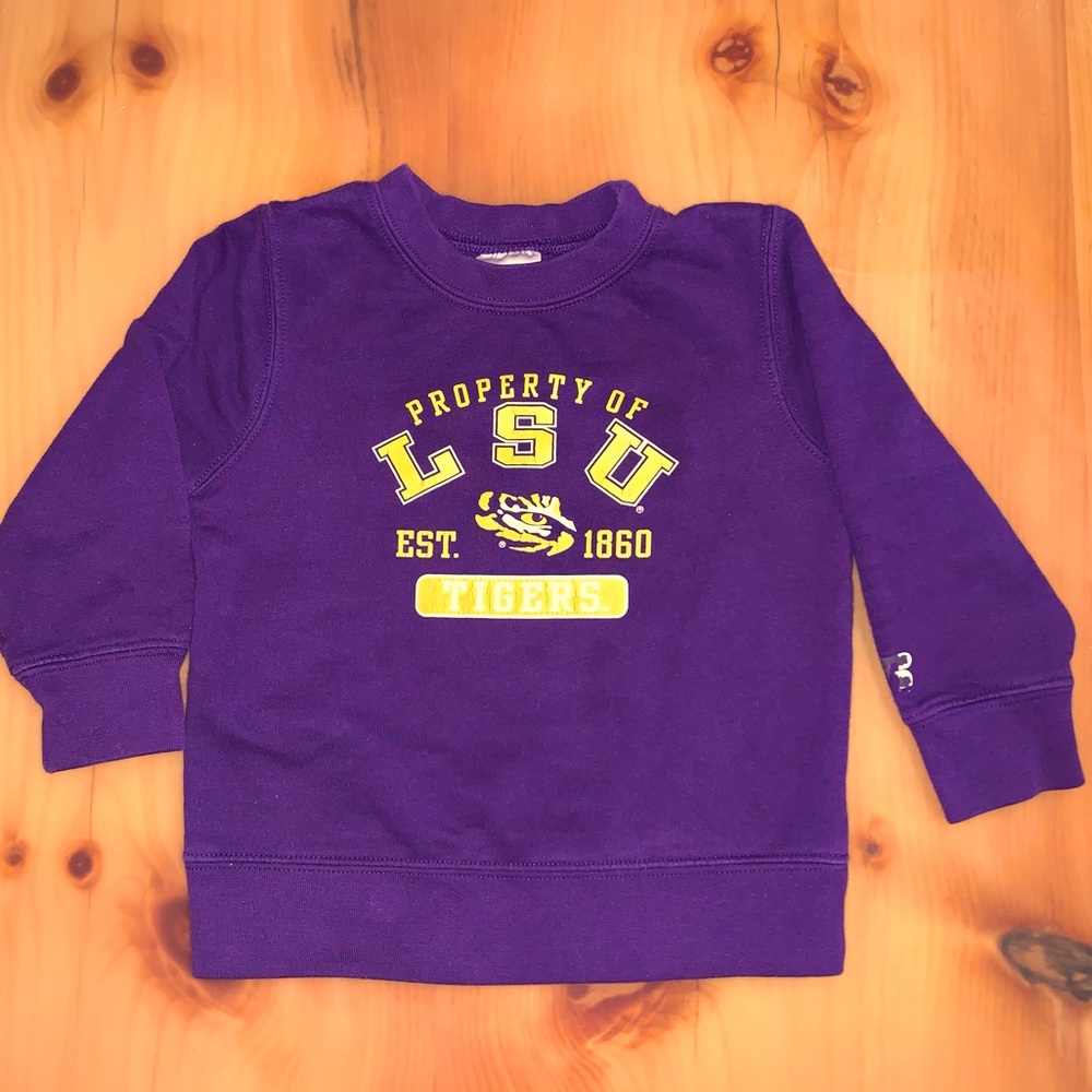 2T 🐯 LSU Toddler Sweatshirt